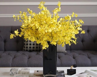 Vicky Yao Faux Floral - Exclusive Design Yellow Oncidium Floral Arrangement