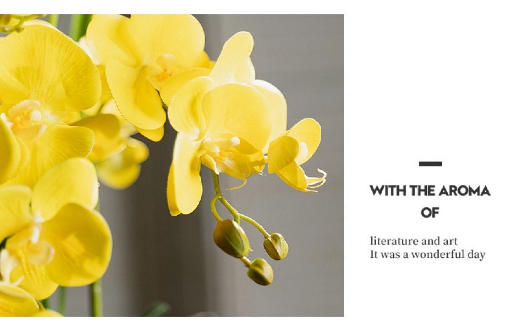VICKY YAO Faux Floral - Exclusive Design Positive Yellow