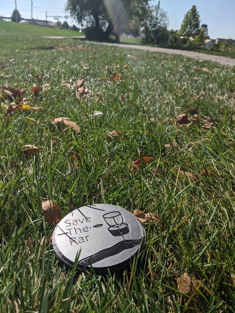 Personalized Disc Golf Mini Marker Etsy