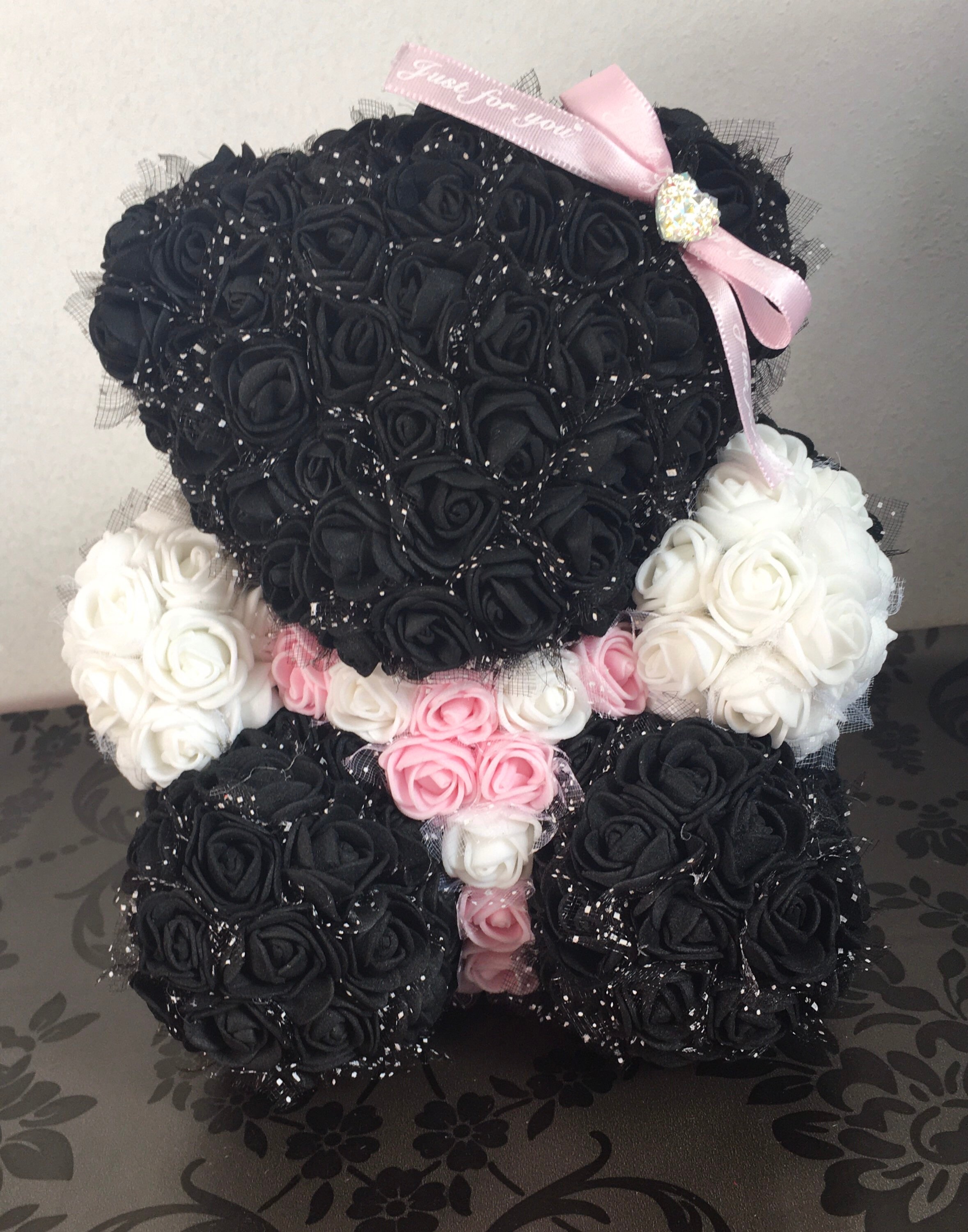 rose teddy bear price