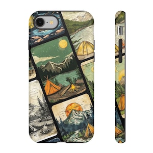 Outdoor Adventure Phone Case - Perfect for Campers & Nature Lovers, Hiking Gift, Summer Fun, Vintage Style