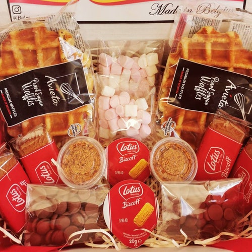 Waffle Gift Box Hamper Etsy UK