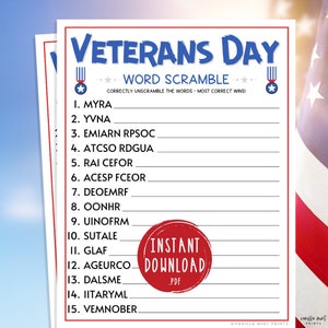 Veterans day recognition at church