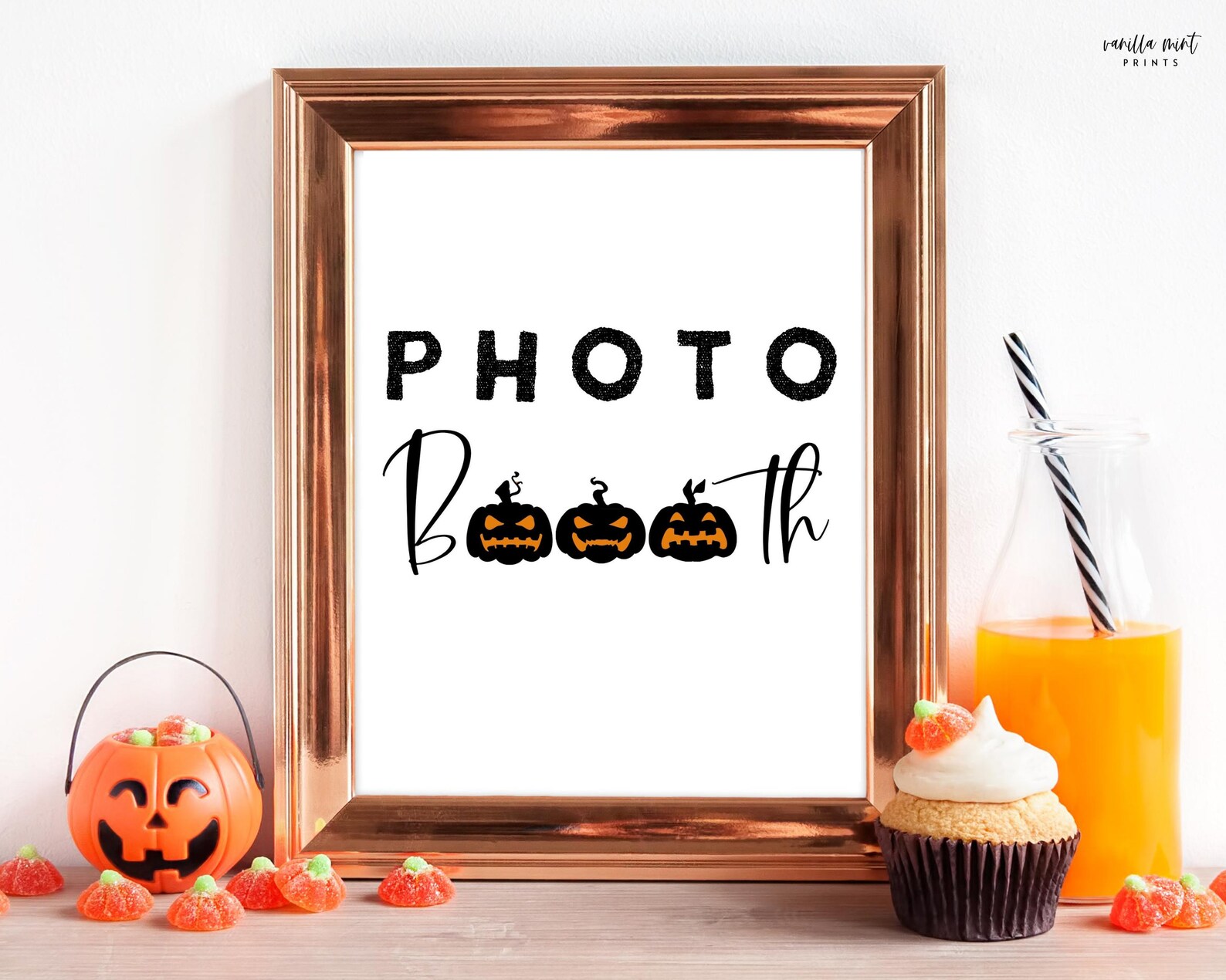 Halloween Party Signs Photo Booth Halloween Party Decor Etsy