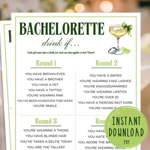 Margs and Matrimony Bachelorette Party Game Tequila Bachelorette Last Toast Miami Bachelorette Final Fiesta Tulum Mexico Drink If Game