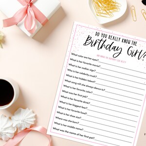 Adult Birthday Party Games BUNDLE 7 Birthday Party Games for Women Fun Birthday Games Over the Hill Birthday Birthday Girl Games image 3