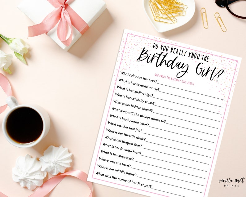 Adult Birthday Party Games BUNDLE 7 Birthday Party Games for Women Fun Birthday Games Over the Hill Birthday Birthday Girl Games image 3