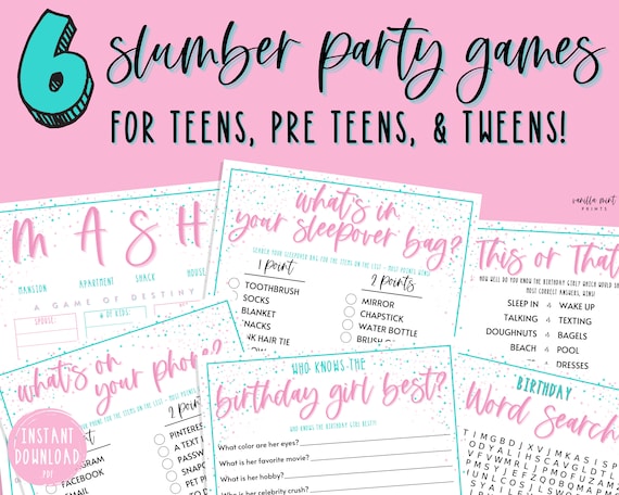 Teen Girls Slumber Party