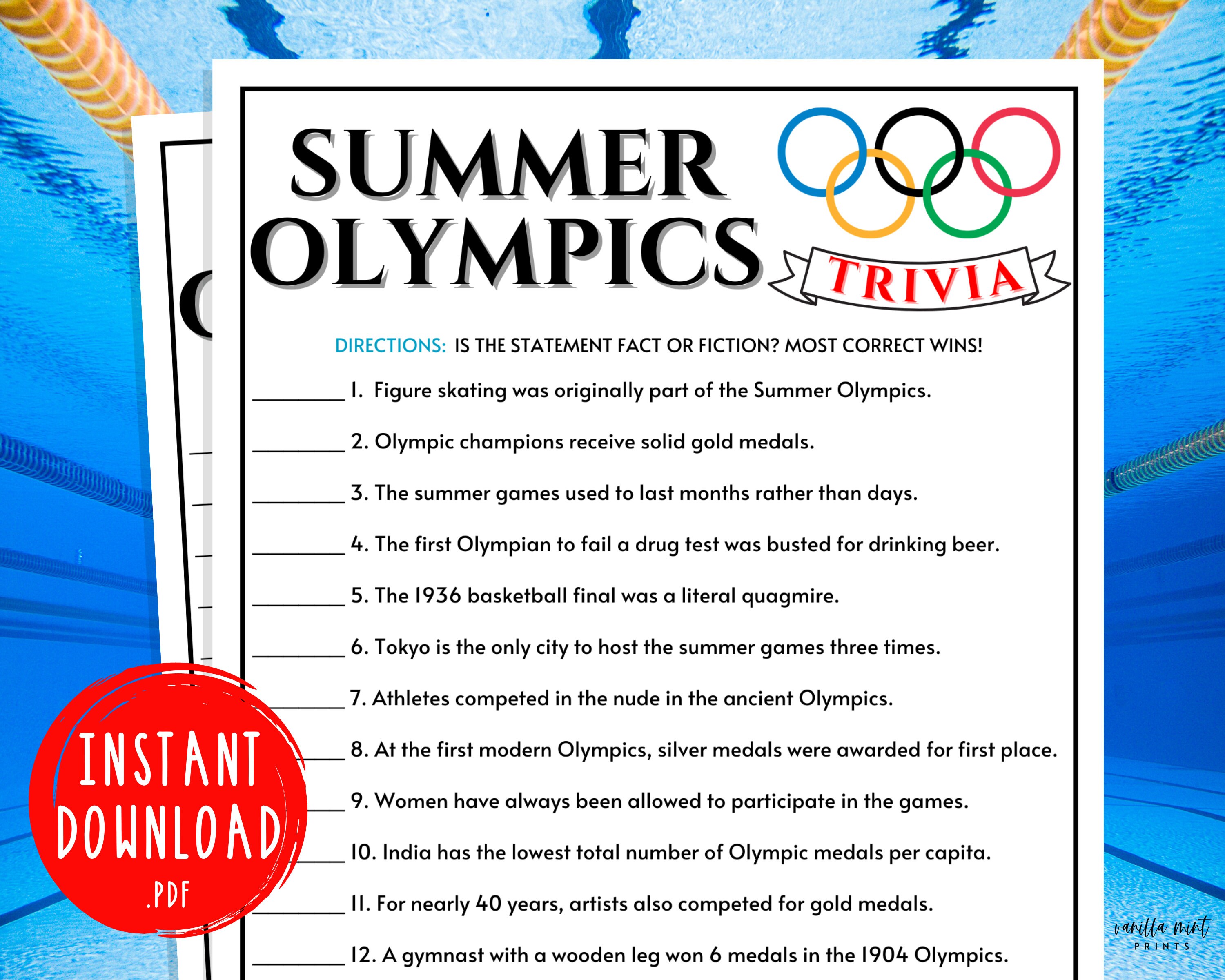 Trivia About 2025 Olympics Jett Letcher