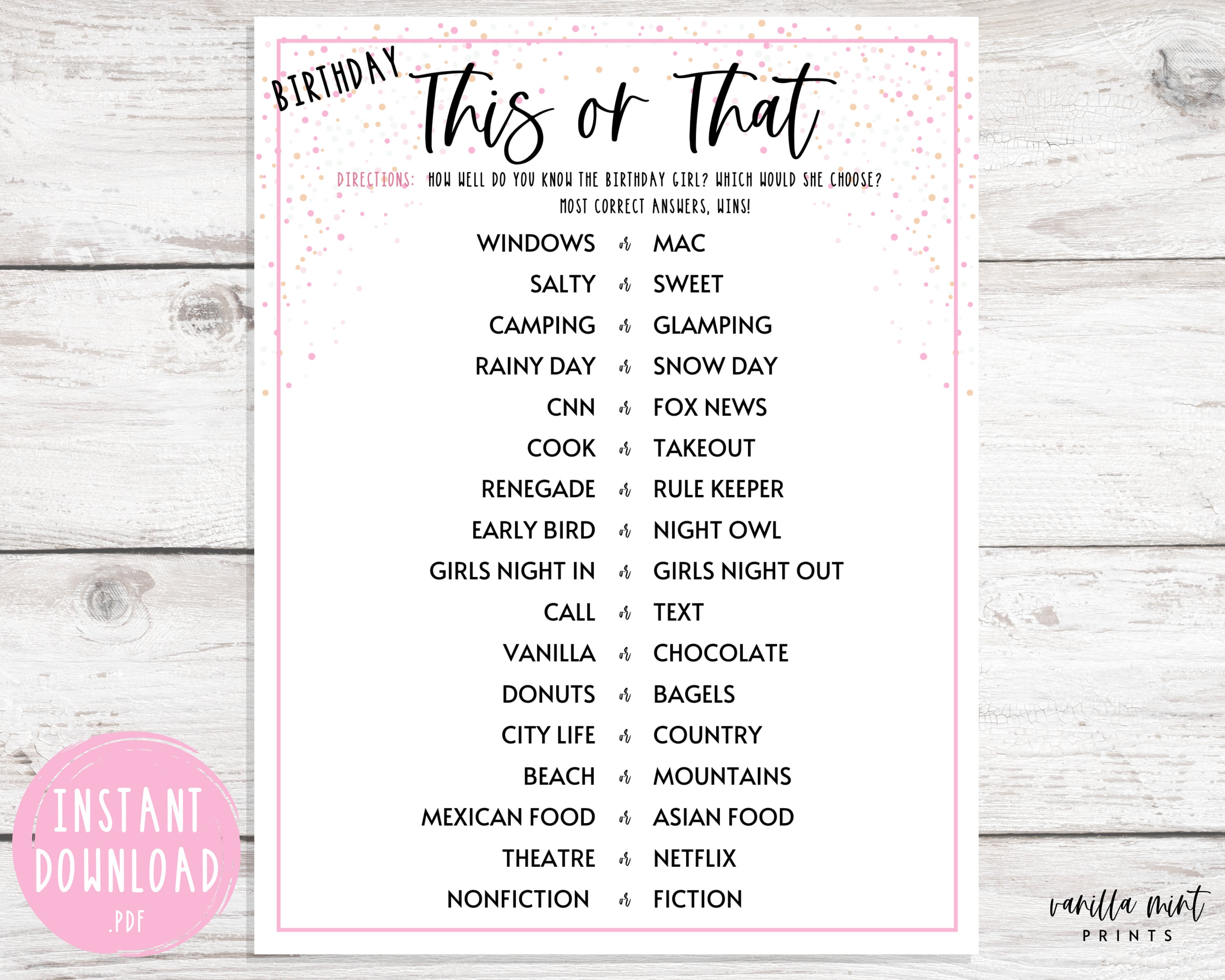 Adult Birthday Party Games Birthday This Or That Party Game Etsy adult-birthday-party-games-birthday-this-or-that-party-game-etsy