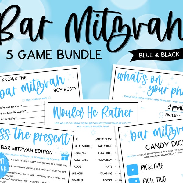 Bar Mitzvah Gift Etsy