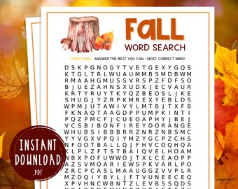 fall word search etsy