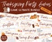 Thanksgiving Game BUNDLE Volume 1 | 10 Thanksgiving Printable Games | Thanksgiving Day Games Game PACK | Friendsgiving Games | Turkey Day 