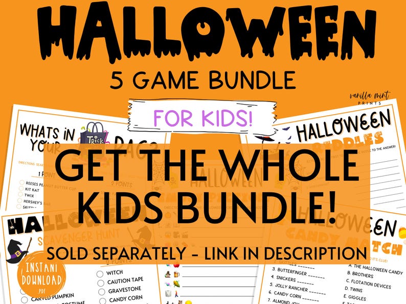 Halloween Trivia Halloween Music Trivia Party Game Spook Rock Halloween