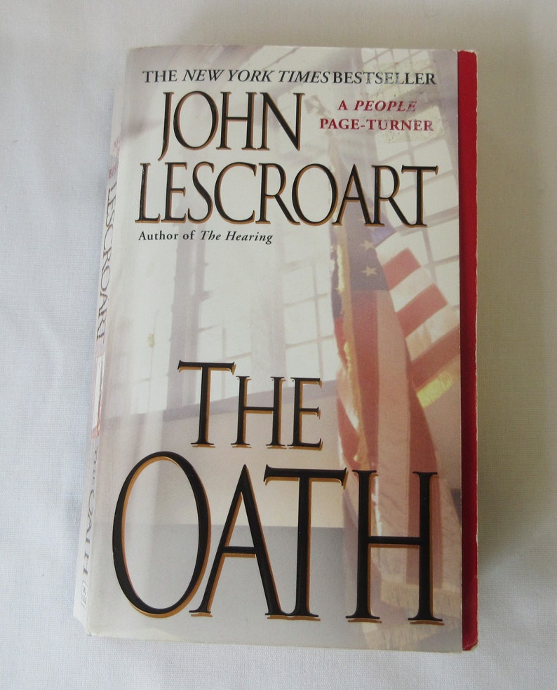 The Oath by John Lescroart - Etsy