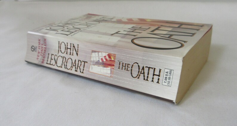 The Oath by John Lescroart - Etsy