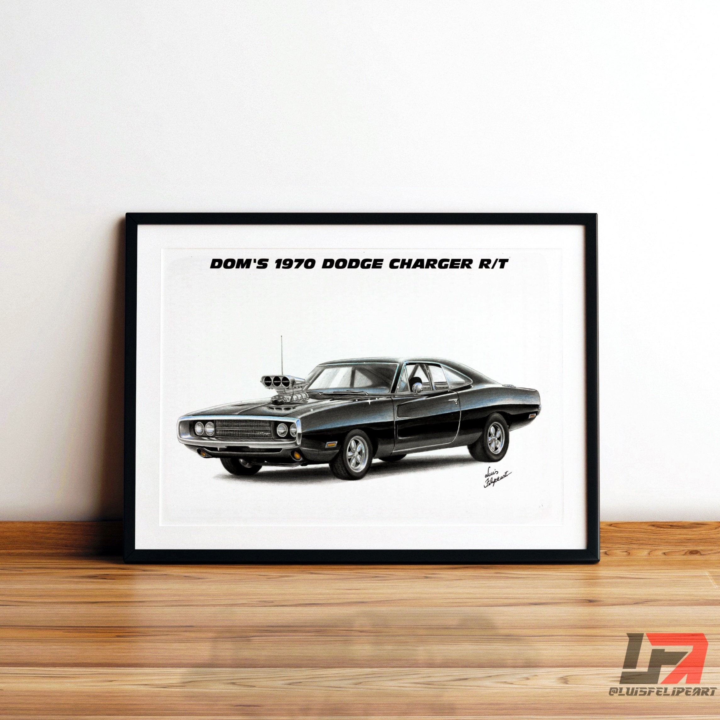 The Fast Saga Anniversary the Fast and the Furious Car Art Poster DOM S 1970 DODGE CHARGER R T Etsy Canada