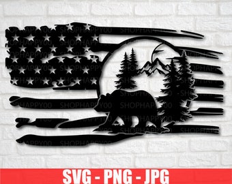 Free Free 64 Mountain Range Bear Svg SVG PNG EPS DXF File