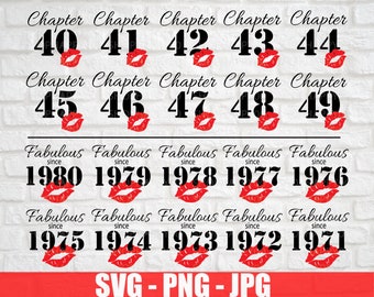 Chapter 40 Svg Etsy