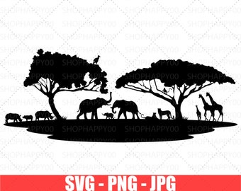 Download African Animals Etsy