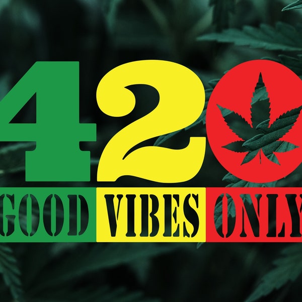 420 svg, Marijuana svg, Weed svg, Cannabis svg, ganja svg, stoner svg, Pothead svg, hippie svg, rasta svg