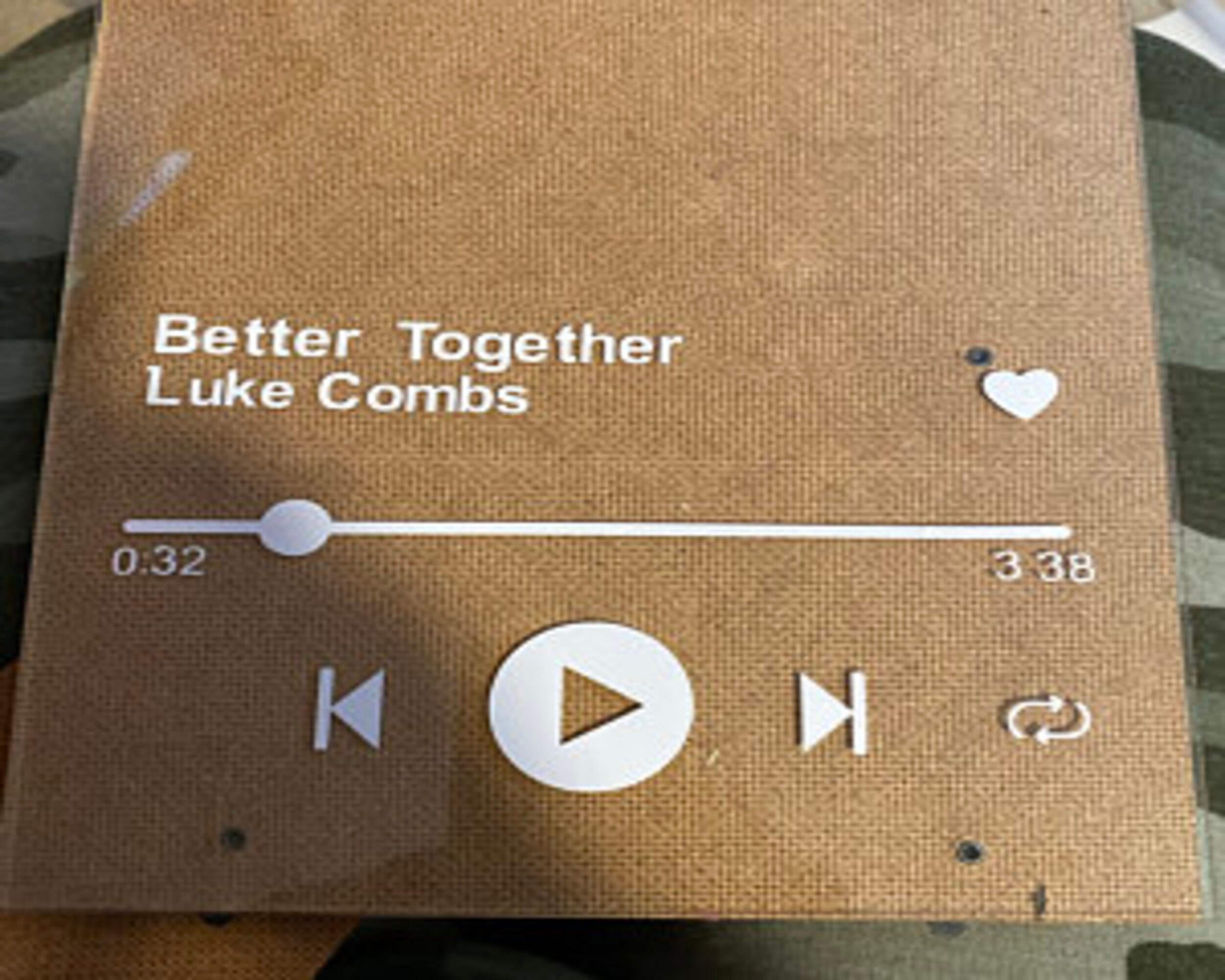 Spotify Glass Art Svg Spotify Song Glass Template Music Etsy UK