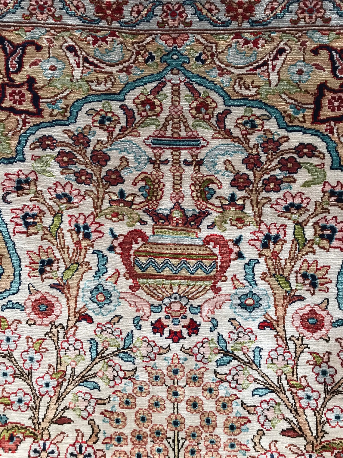 Handmade Turkish Silk Area Rug Size 2 x 3 ft Hereke Silk Rug Etsy