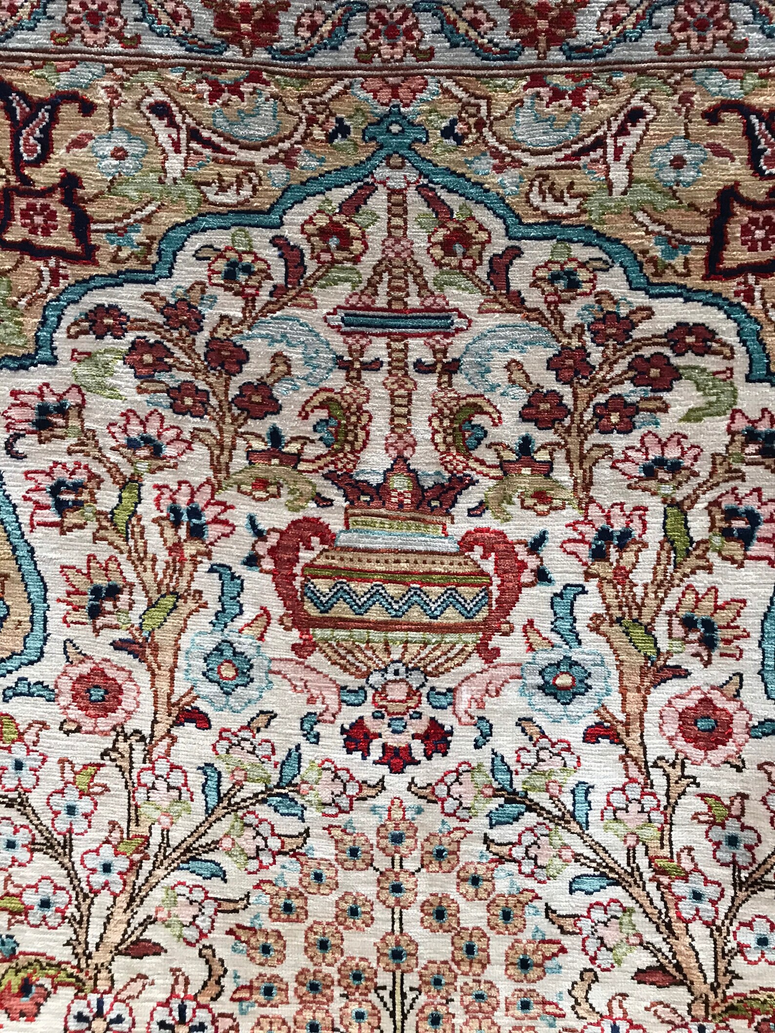 Handmade Turkish Silk Area Rug Size 2 x 3 ft Hereke Silk Rug Etsy