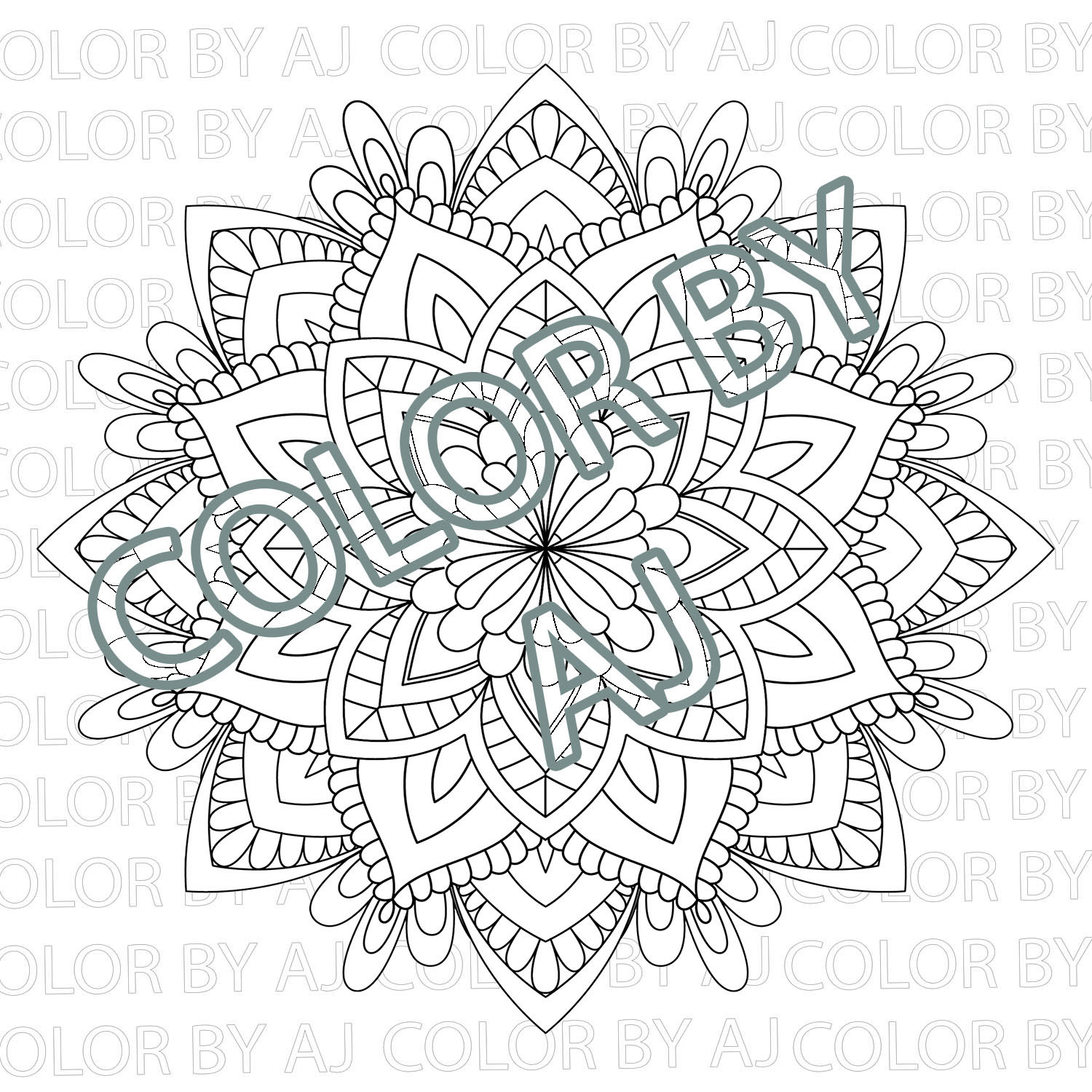 Printable 5 Mandalas Adult Coloring Pages - Unique Mandala Coloring ...