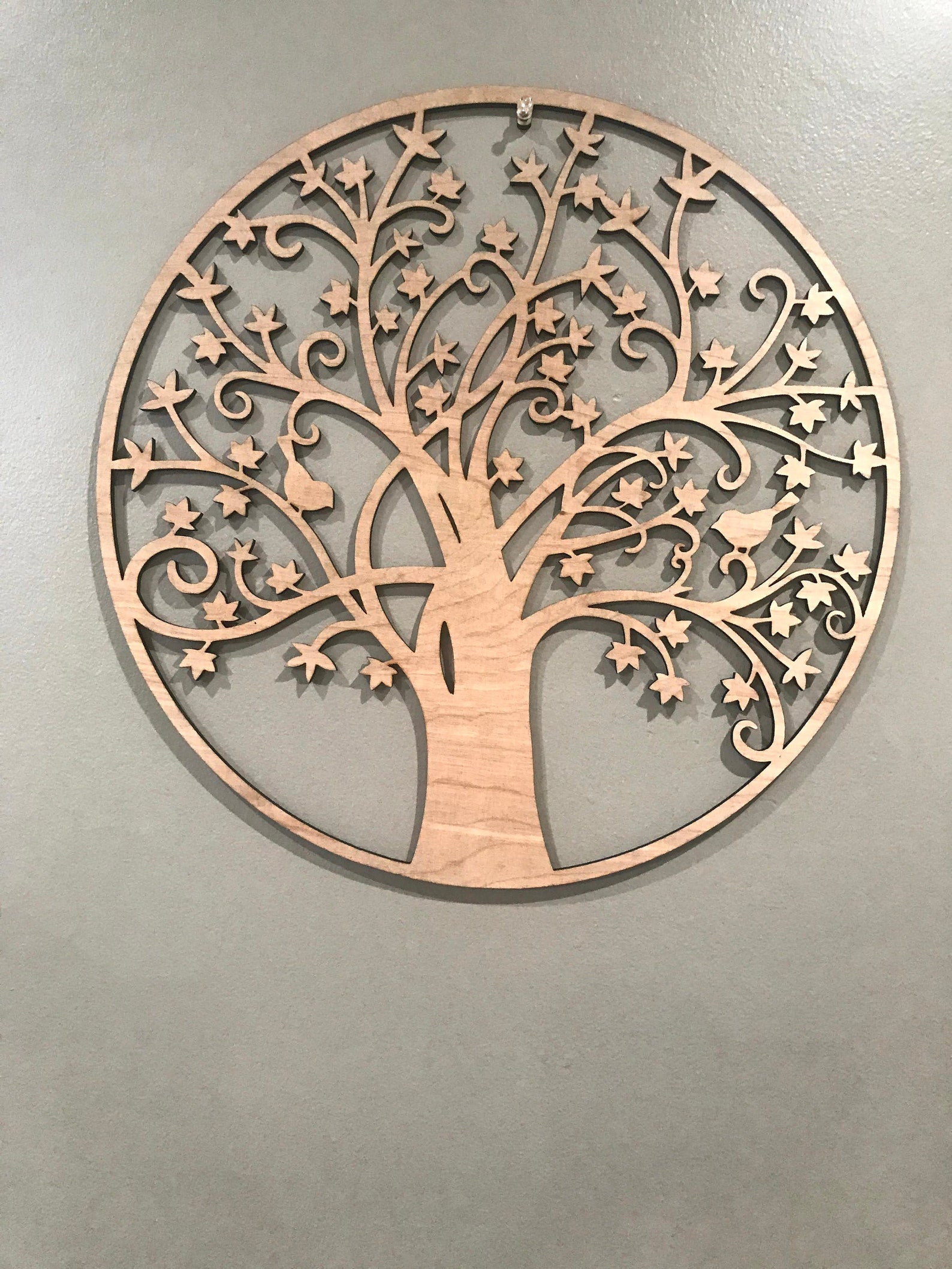 Albero della vita legno parete arte Etsy