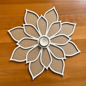 Rangoli in legno / decorazioni riutilizzabili / per inaugurazione della casa / pooja / rangoli da pavimento Diwali / rangoli per bambini / pronto all&#39;uso
