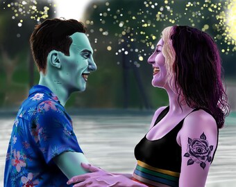 Couples Portrait - Custom