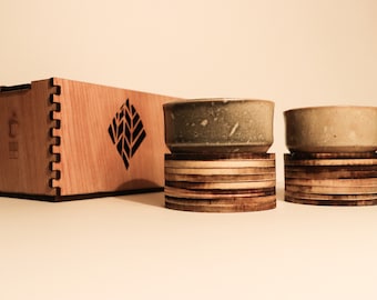 Magnetic tea cups