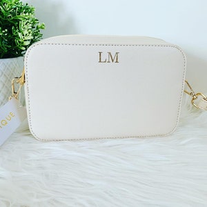 Monogram Cross Body Bag, shoulder bag, phone bag, Custom Shoulder bag, Cross Body bag with interchangeable strap
