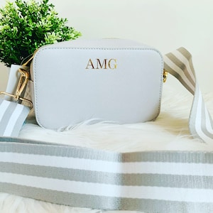 Personalised Cross Body Bag, shoulder bag, Monogram Bag, phone bag, Custom Shoulder bag, Cross Body bag with changeable strap