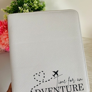 Personalisierte Dokumentenmappe Reisepasshalter, personalisierter Passhalter, Familienpasshalter