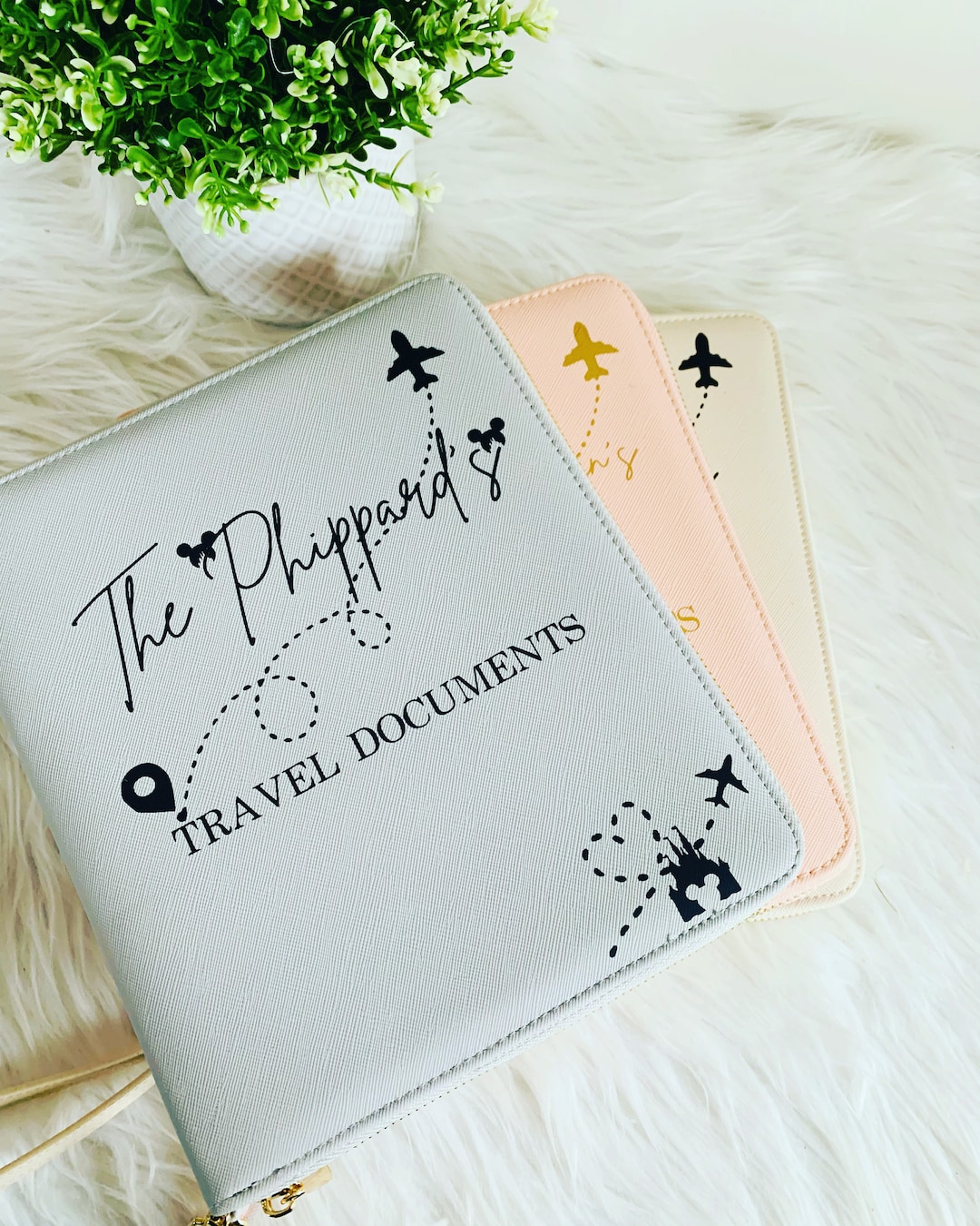 Personalised Travel Document Holder, Travel Document Wallet