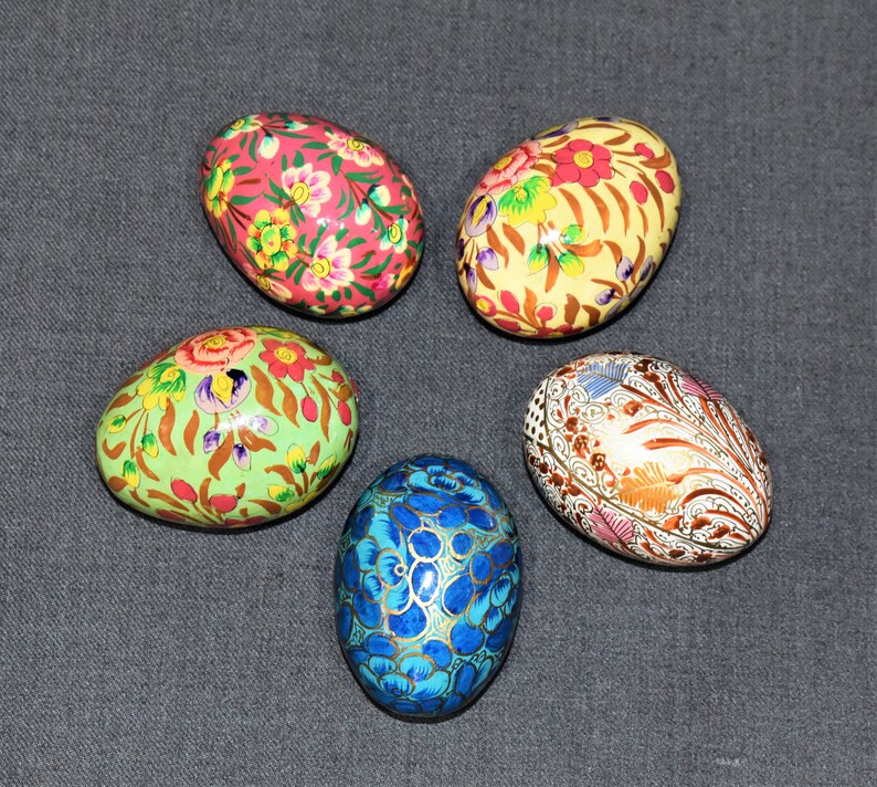 Assorted Easter Eggs Easter Eggs Handmade Painted Eggs Etsy