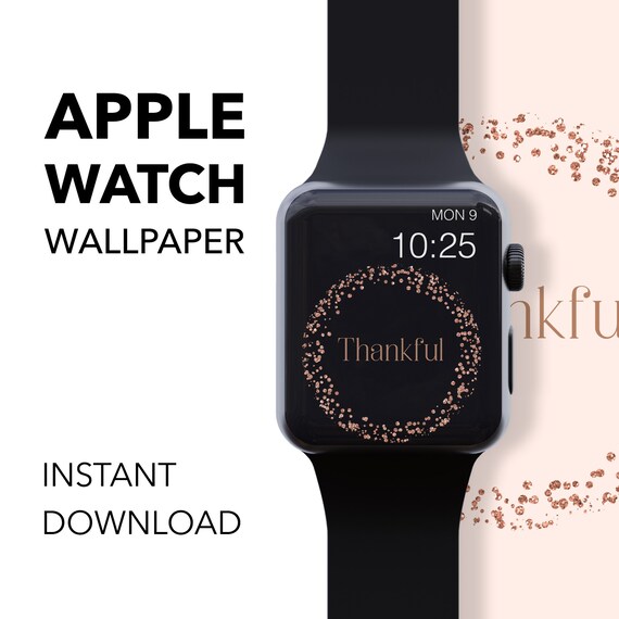 Apple Watch Wallpaper Gold Watch Wallpaper Watch Background | Etsy