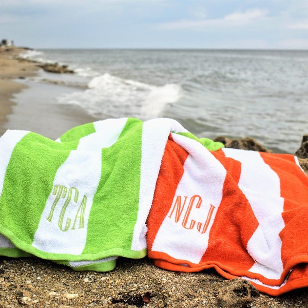 Embroidered Beach Towels - Etsy