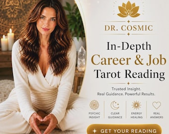 In-Depth Career Tarot Reading: Same Hour Job, Work, Business Insight (Written)