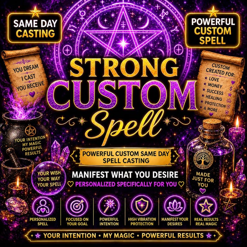 Strong Custom Spell – Personalized Casting for Any Goal