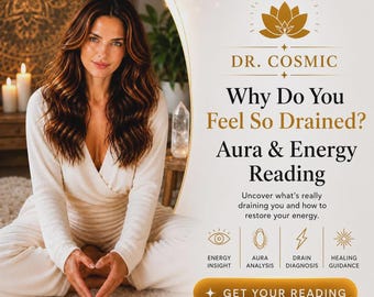 Same Hour Psychic Reading, Spiritual Guidance, Energy Clarity, Aura & Chakra Insight