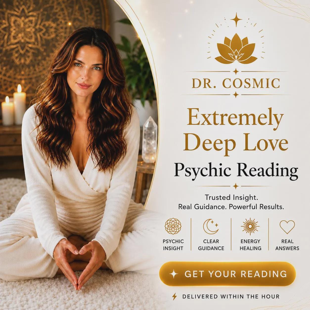 Same Hour Love Psychic Reading : Honest Love Insight, Relationship Clarity, Soulmate & Twin flame