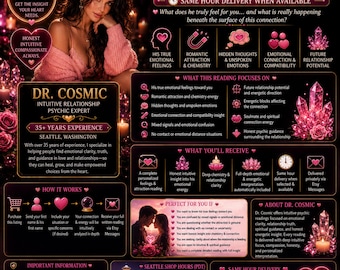 His True Feelings Psychic Reading – Attraction, Chemistry & Relationship Clarity (Same Hour), Accurate PDF