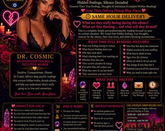 Erotic Reading – Passion, Attraction & Same Hour Clarity, Accurate Psychic PDF