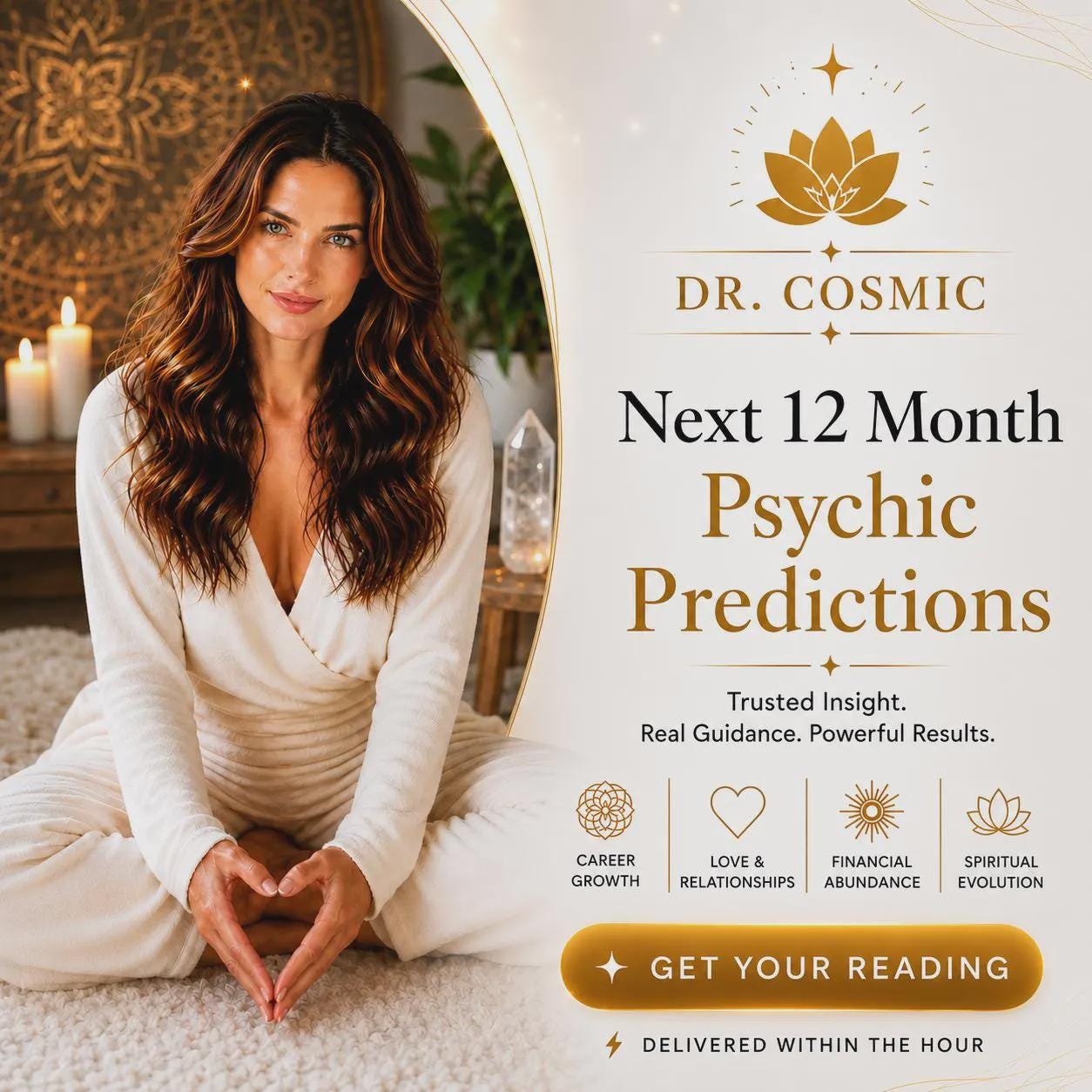 Next 12 Months Psychic Predictions, Love Career & Life Guidance, Year Ahead Insight