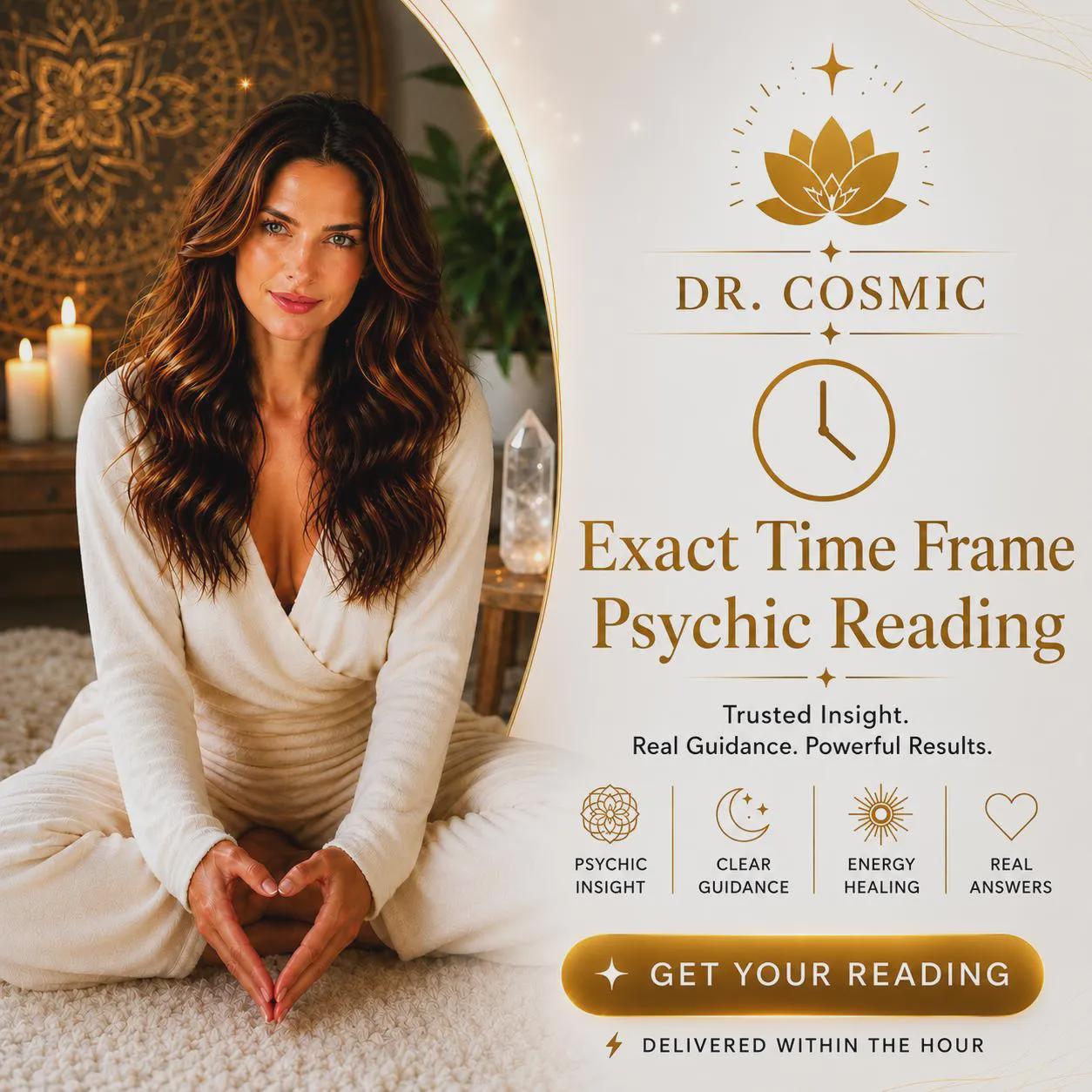 When Will It Happen? Same Hour Exact Time Frame Psychic Reading, Timing Prediction