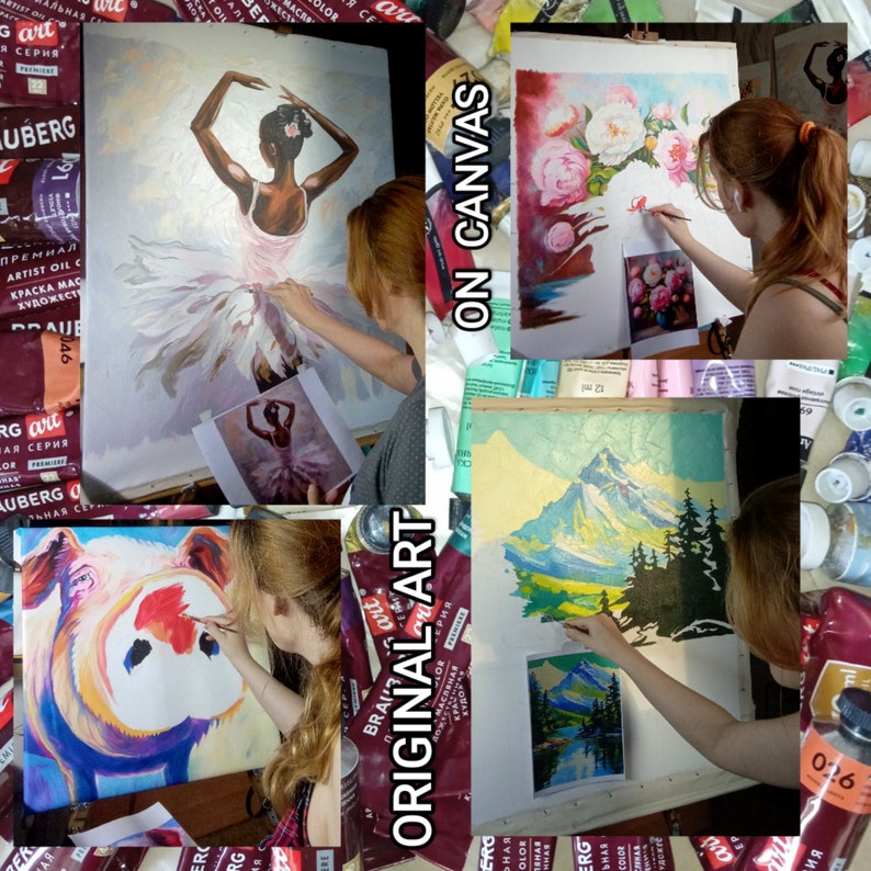 Original art on canvas