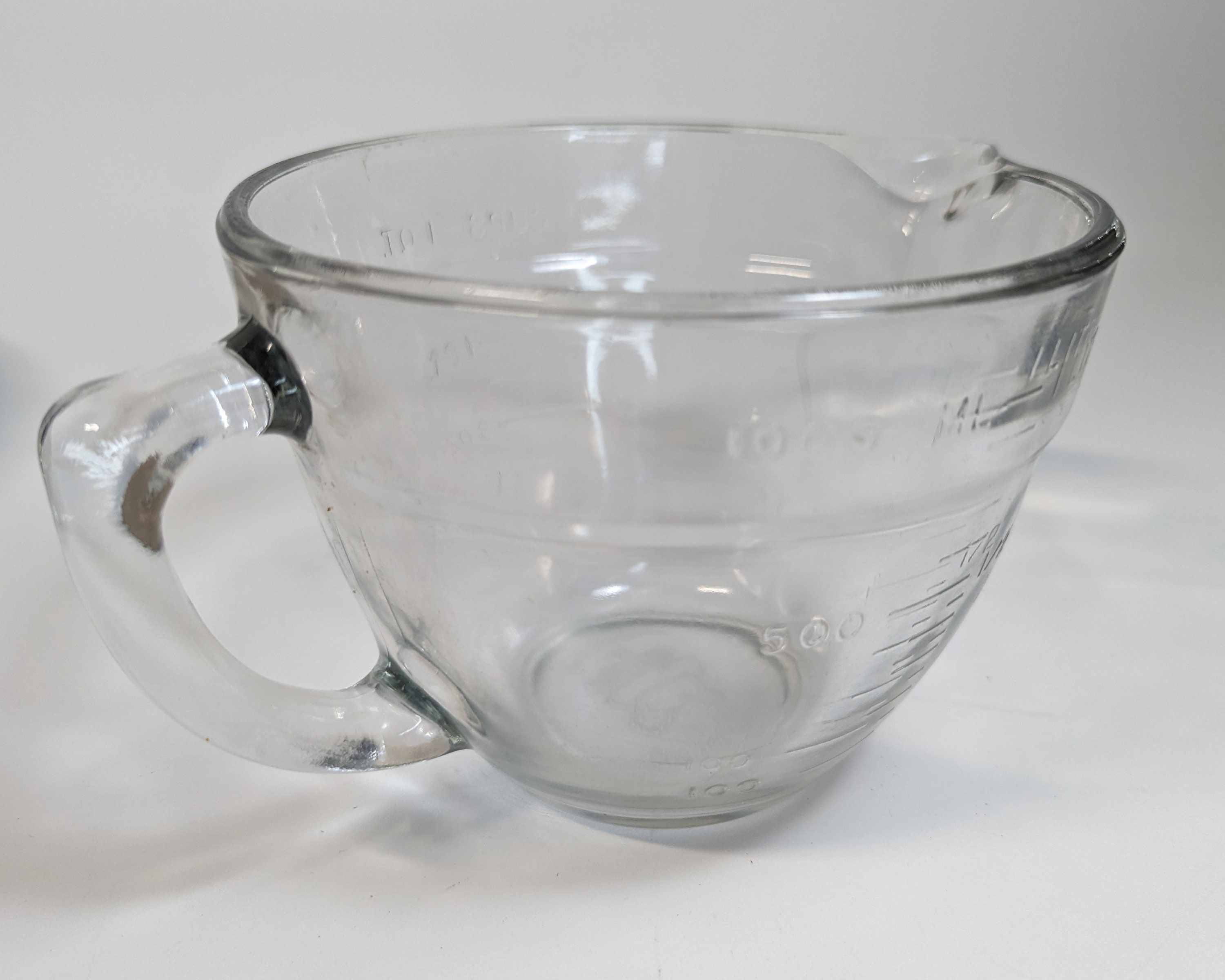 Pampered Chef 4 Cup Glass Batter Bowl (No Lid)